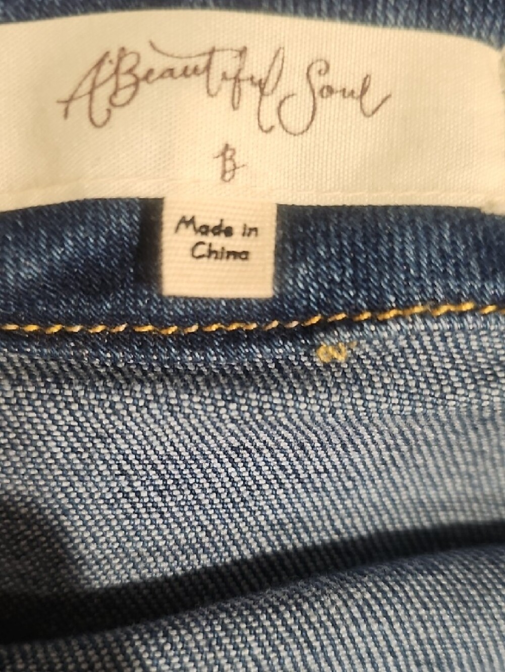 Classic Dark Blue Denim Mini Skirt - Women's - Picture 2 of 3